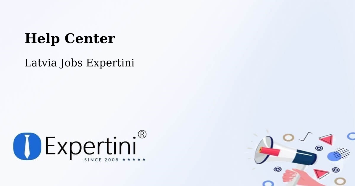 Help Center – Seda - Latvia Jobs Expertini