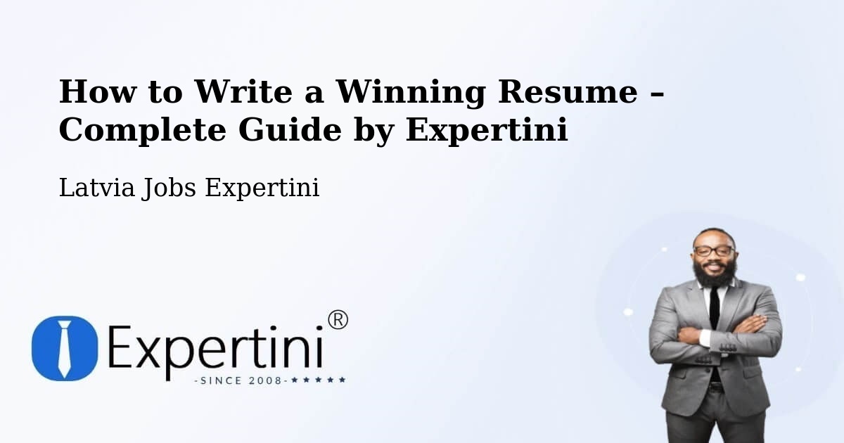 Resume Writing Guide for Job Seekers – Seda - Seda, Latvia Jobs Expertini
